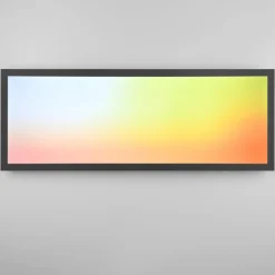 Beta plafondlamp, lengte 80 cm, zwart, RGBW, CCT