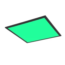 Beta plafondlamp, lengte 44 cm, zwart, RGBW, CTT