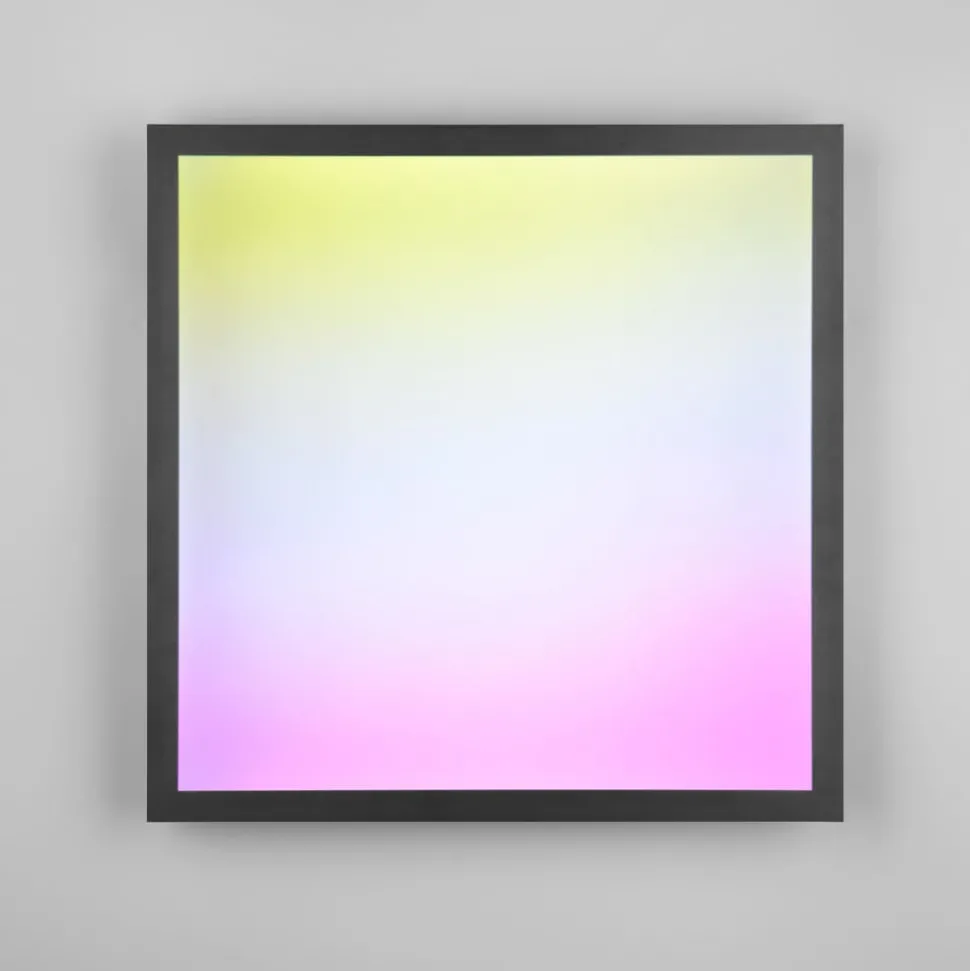 Beta plafondlamp, lengte 44 cm, zwart, RGBW, CTT