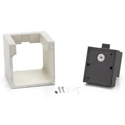 Beton grijze LED buiten wandlamp Riak