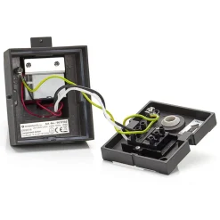 Beton grijze LED buiten wandlamp Riak