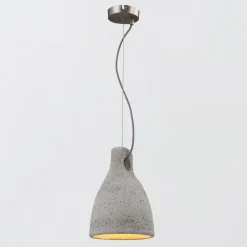 Betonnen pendellamp Lenna in grijs