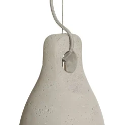 Betonnen pendellamp Lenna in grijs