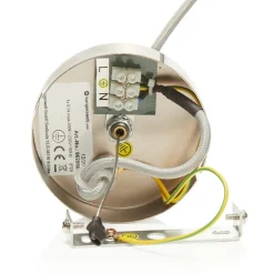 Betonnen pendellamp Lenna in grijs