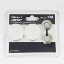 Beweegbare LED inbouwspot Erik mat-nikkel