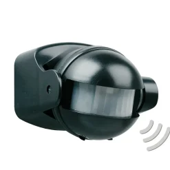 Bewegingsmelder Snorre in zwart