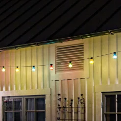 Biertuin lichtketting 10 kleurrijke LED lampen