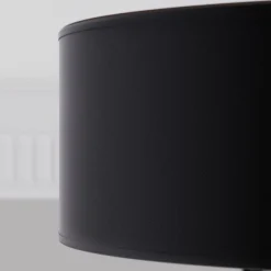 Bilbao plafondlamp, zwart/goud, Ø 60 cm