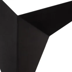 Bird 3201 wandlamp, driehoekig ontwerp, zwart