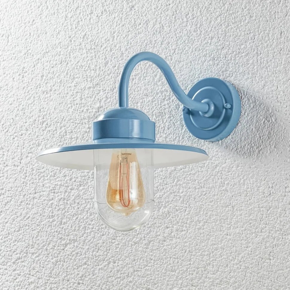 Blauwe Dolce buitenwandlamp