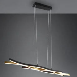 Blaze LED hanglamp, CCT, dimbaar, messing