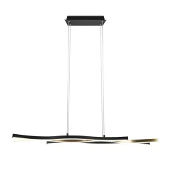 Blaze LED hanglamp, CCT, dimbaar, messing