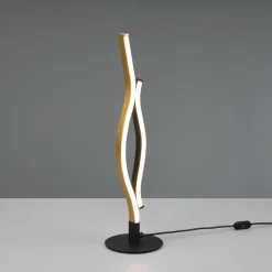 Blaze LED tafellamp, CCT, sensordimmer, messing