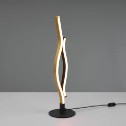 Blaze LED tafellamp, CCT, sensordimmer, messing