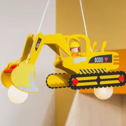 Bodo hanglamp in graafmachinevorm