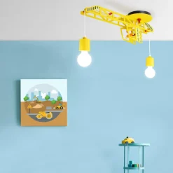 Bodo plafondlamp in kraanvorm