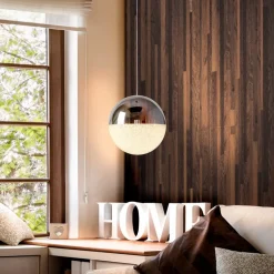 Bolvormige LED hanglamp Sphere, Ø 20 cm