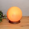 Bolvormige zoutlamp PLANETO