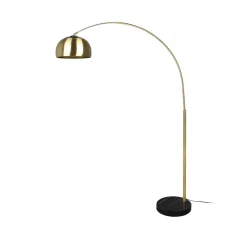 Boog vloerlamp Argentina, messing