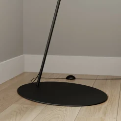 Booglamp Alice met textiel kap coffee