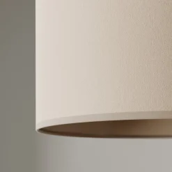 Booglamp Alice met textiel kap coffee