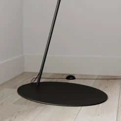 Booglamp Alice met textiel kap grijs