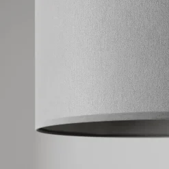 Booglamp Alice met textiel kap grijs