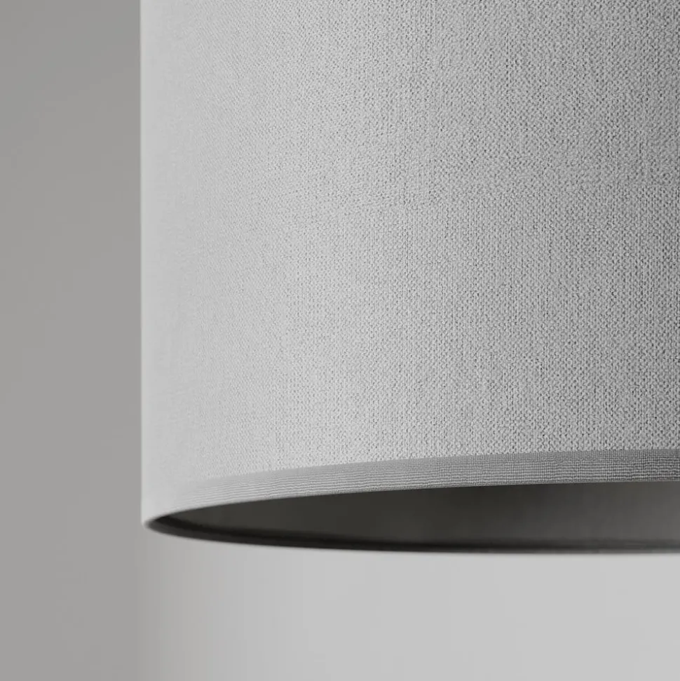 Booglamp Alice met textiel kap grijs