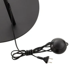 Booglamp Alice met zwart-gouden kap