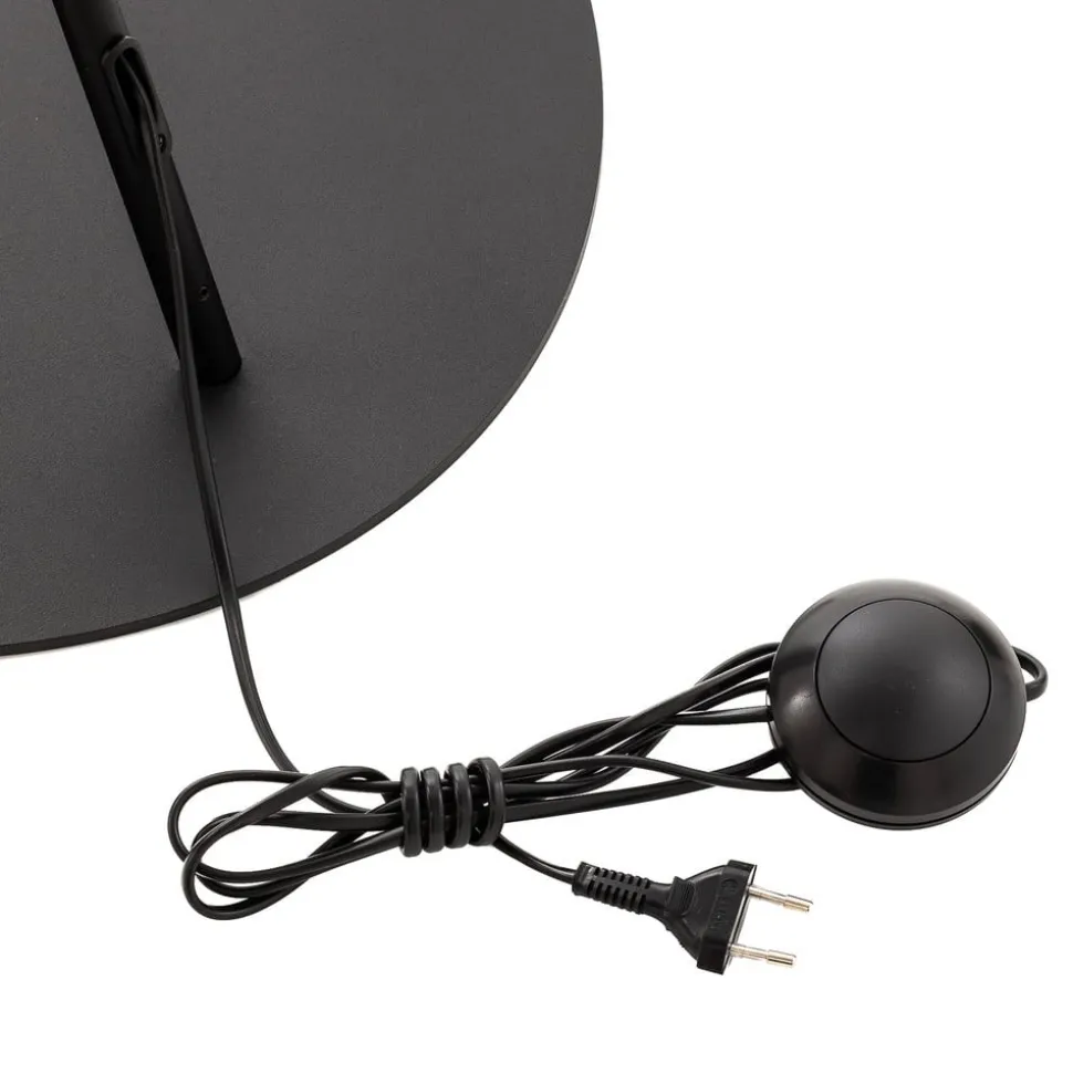 Booglamp Alice met zwart-gouden kap