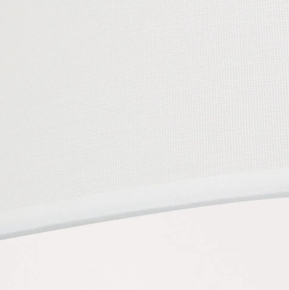 Booglamp Philipp met stoffen kap chroom/zwart