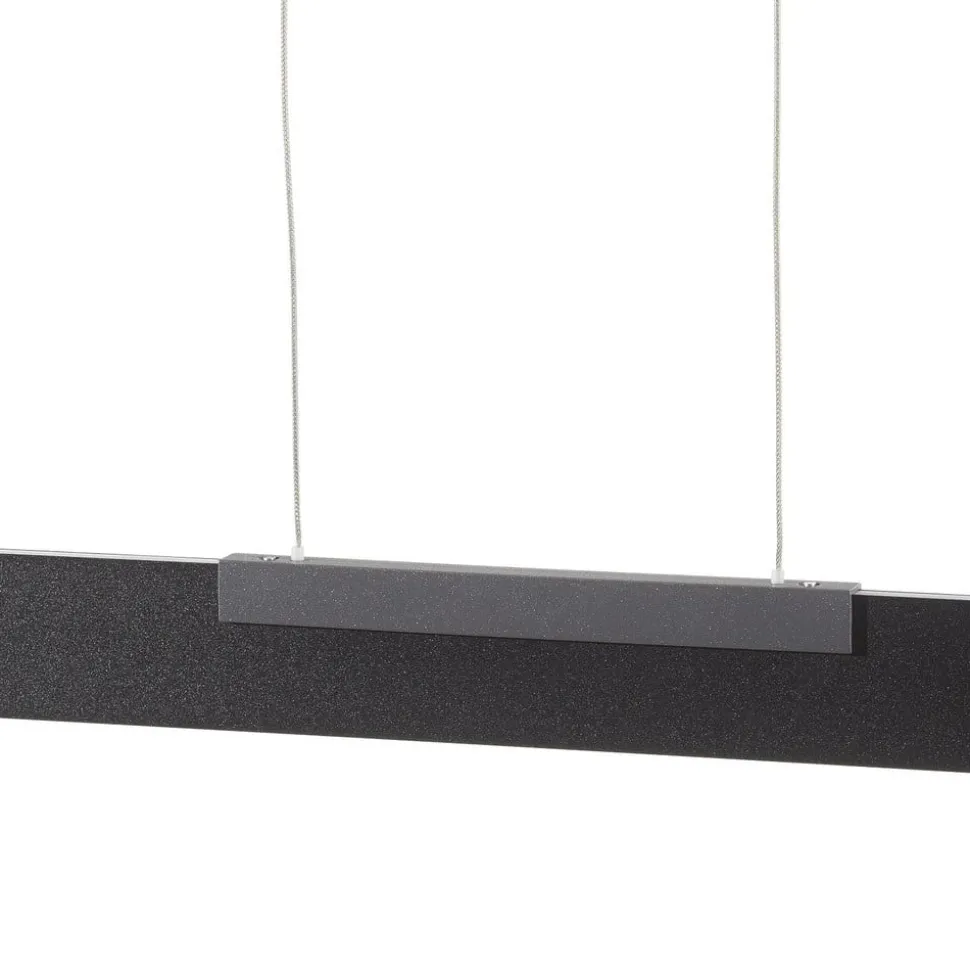 Bopp Nano - LED hanglamp, zwart 140 cm