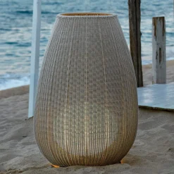 Bover Amphora 02 - terraslamp, licht beige
