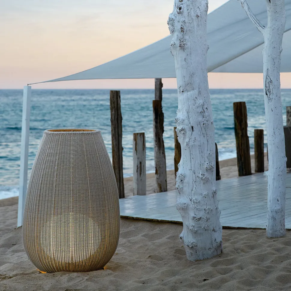 Bover Amphora 02 - terraslamp, licht beige