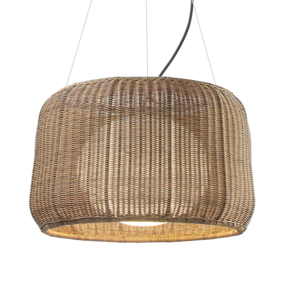 Bover Fora S - buiten hanglamp, grafiet-bruin