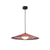 Bover LED buiten hanglamp Nans Balis S/55, bruin/rood