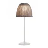 Bover LED sokkellamp Atticus, hoogte 50 cm, natuurlijk wit/beige