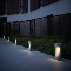 Bover Moai B/35 LED sokkellamp, 35 cm hoogte