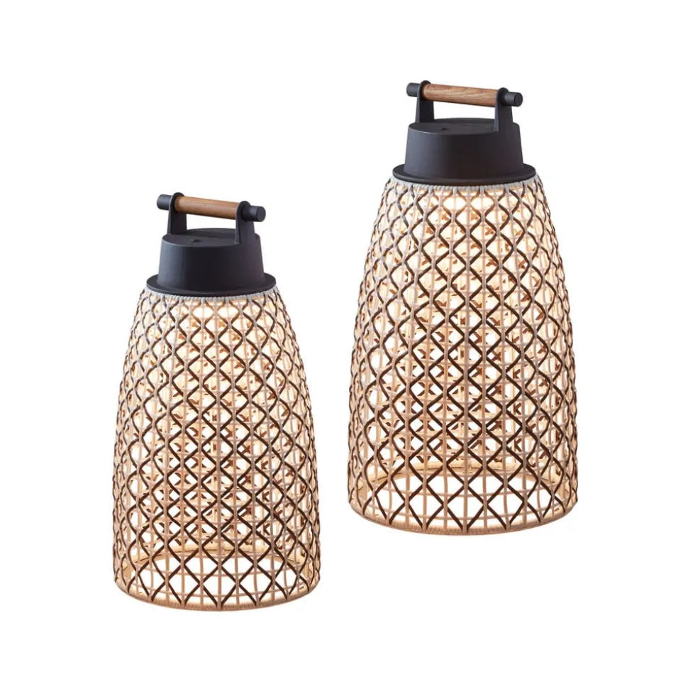 Bover Nans M/49/R tafellamp voor buiten bruin