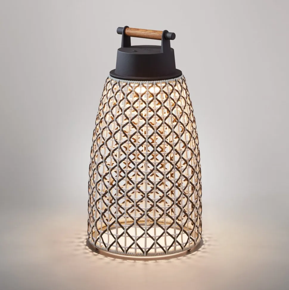 Bover Nans M/49/R tafellamp voor buiten bruin