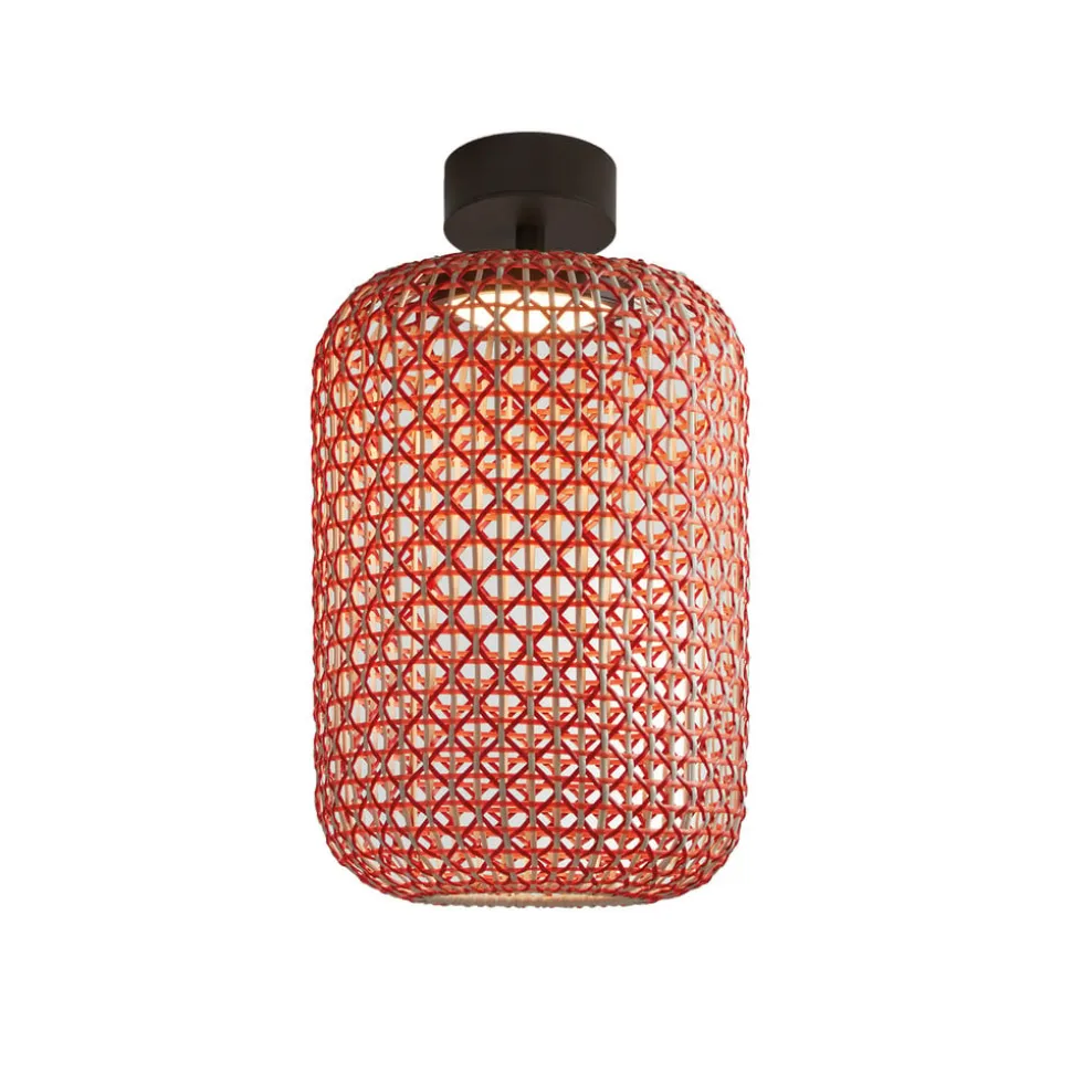 Bover Nans PF/31.2 LED buiten plafondlamp, rood