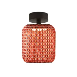 Bover Nans PF/21 LED buiten plafondlamp, rood