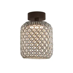 Bover Nans PF/21 LED buiten plafondlamp, bruin