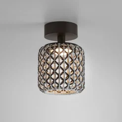 Bover Nans PF/16 LED buiten plafondlamp, bruin