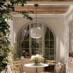 Bover Nans S/31 LED buiten hanglamp, beige