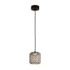 Bover Nans S/16 LED buiten hanglamp, bruin