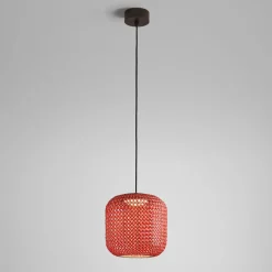 Bover Nans S/31 LED buiten hanglamp, rood