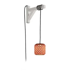 Bover Nans S/16/H LED hanglamp met stekker rood