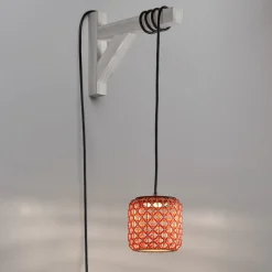 Bover Nans S/16/H LED hanglamp met stekker rood