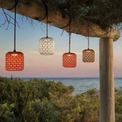 Bover Nans S/16/H LED hanglamp met stekker rood